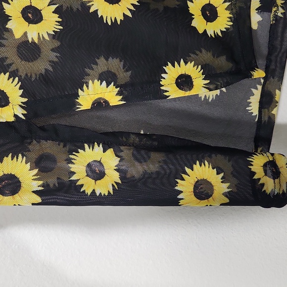 Love Maternity Sunflower Duster Kimono Short Sleeve One Size - Picture 13 of 13